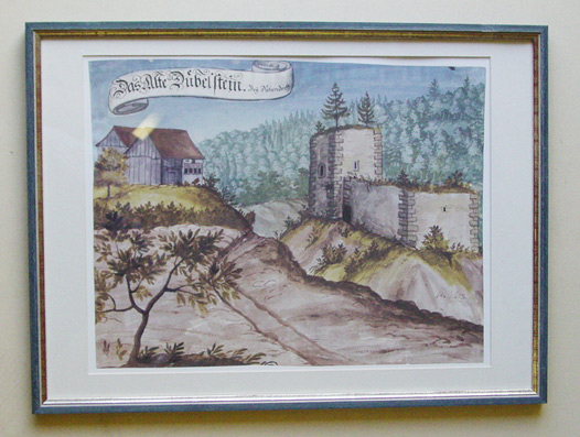 Das Alte Dübelstein. Bey Dübendorff
