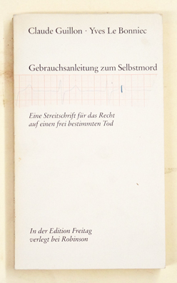 Gebrauchsanleitung zum Selbstmord