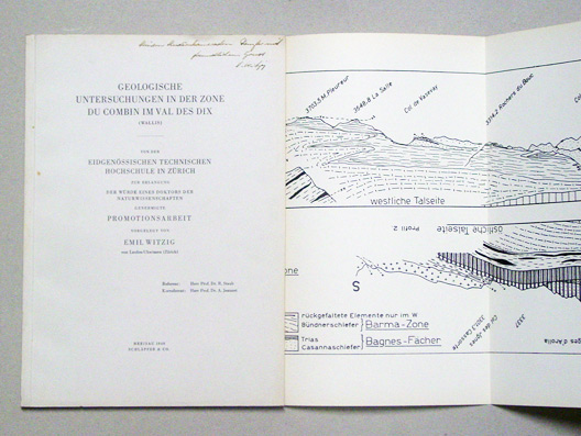 Geologische Untersuchungen in der Zone du Combin im Val des Dix (Wallis)