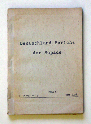Deutschland-Bericht der Sopade [Sozialdemokratischen Partei Deutschlands]