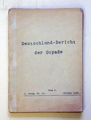 Deutschland-Bericht der Sopade [Sozialdemokratischen Partei Deutschlands]