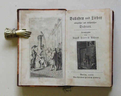 Balladen und Lieder altenglischer und altschottischer Dichtart.