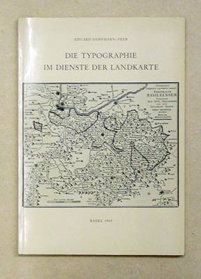 Die Typographie im Dienste der Landkarte