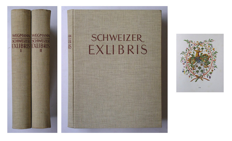 Schweizer Exlibris bis zum Jahre 1900 (2 Bde.)