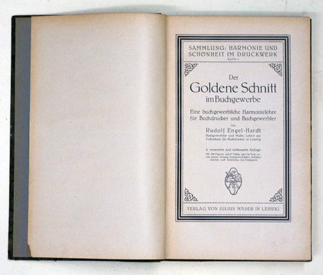 Der Goldene Schnitt im Buchgewerbe