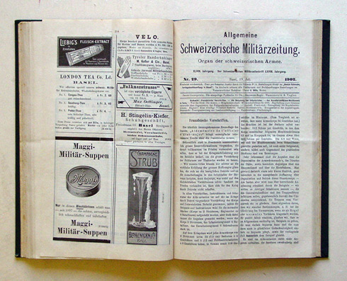 Allgemeine Schweizerische Militär-Zeitung. Organ der Schweizerischen Armee