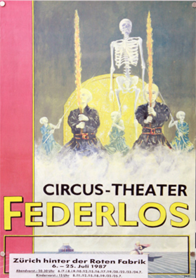 Plakat - Circus - Theater Federlos