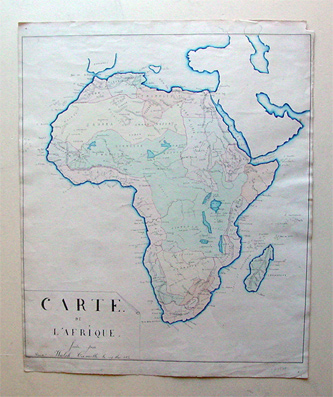 Carte de l’Afrique