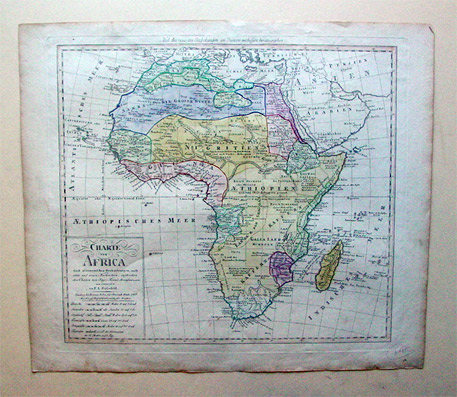 Charte von Africa nach astronomischen Beobachtungen...