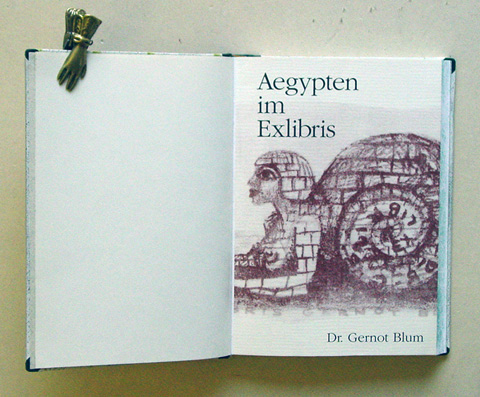 Antike im Exlibris Teil 1: Aegypten im Exlibris