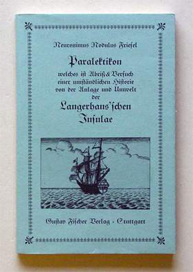 Paralektikon - welches ist Abriß & Versuch einer umständlichen Historie von der Anlage und Umwelt der Langerhans'schen Insulae