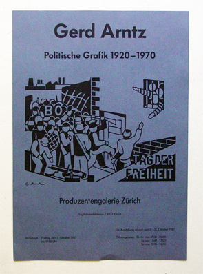 Ausstellungsplakat- Offset