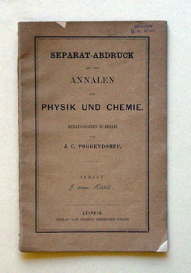 Einige Studien über Quarz, Kupferkies und Albit