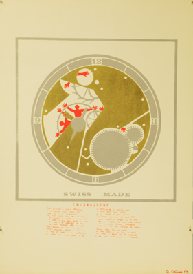 Plakat - Swiss made Emigrazione