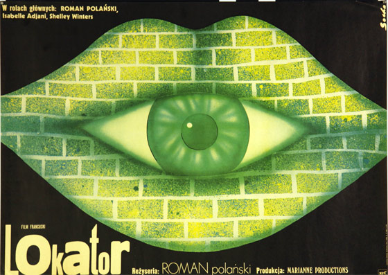 Plakat - Lokator - Roman Polanski