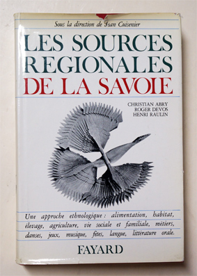 Les sources regionales de la Savoie