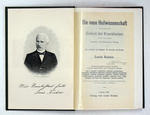 Die neue Heilwissenschaft oder die Lehre von der Einheit der Krankheiten und deren darauf begründete arzneilose und operationslose Heilung