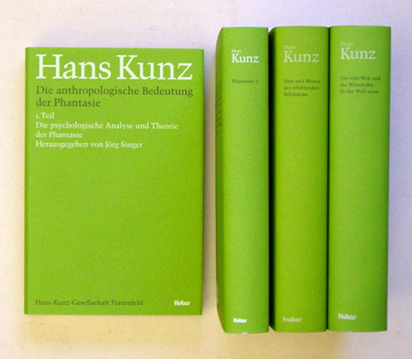 Bd. 1/I: Phantasie I: Die psychologische Analyse und Theorie der Phantasie; Bd. 1/II: Die anthropologische Deutung der Phantasie und ihre Voraussetzungen; Bd. 3: Sinn und Wesen des erfahrenden Erkennens : Schriften 1955 - 1975 zu Grundfragen der Philosoph
