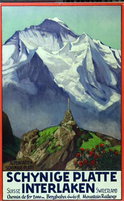 Plakat - Schynige Platte - Interlaken