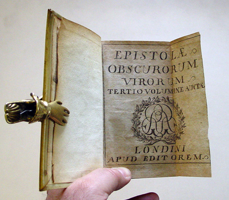Epistolae obscurorum virorum, tertio voluminae auctae. 