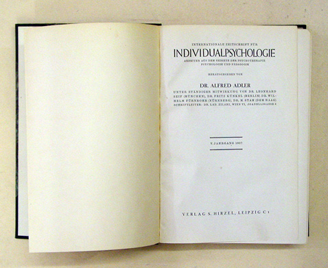 Internationale Zeitschrift für Individualpsychologie