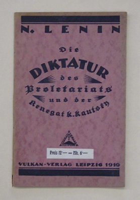 Die Diktatur des Proletariats und der Renegat K. Kautsky