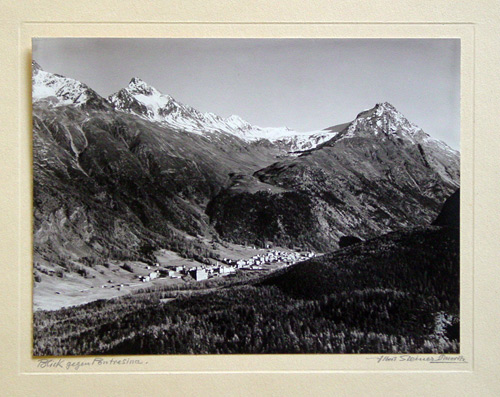 Blick gegen Pontresina