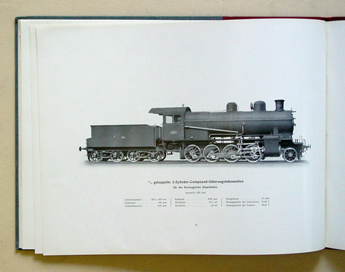 Denkschrift zur Vollendung der Lokomotive  No. 2000