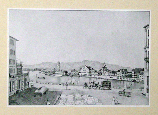 Alt-Zürich. Ansichten aus dem alten Zürich von 1840 bis 1850