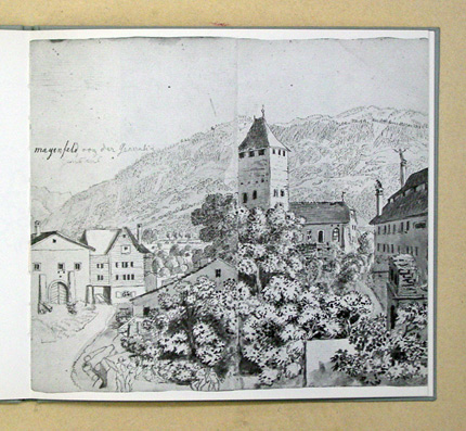 Skizzen aus der Bündner Herrschaft von Johann Andreas von Sprecher 1764-1841