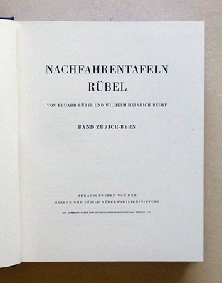 Nachfahrentafeln Rübel