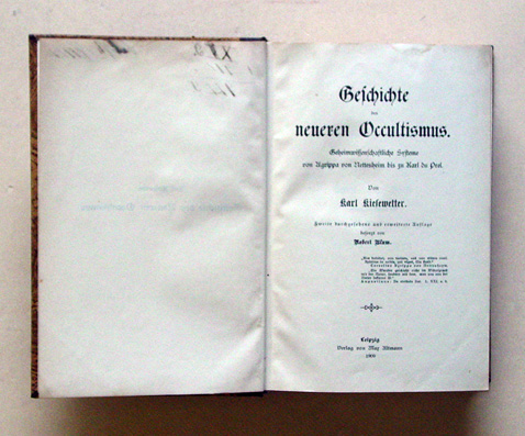 Geschichte des neueren Occultismus