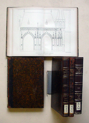 Die Baudenkmäler in Frankfurt am Main. Herausgegeben mit Unterstützung der Stadt und der Administration des Dr. Johann Friedrich Böhmer'schen Nachlasses von dem Architekten- und Ingenieur-Verein und dem Verein für Geschichte und Althertumskunde. 