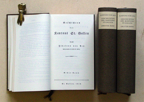 Geschichten des Kantons St.Gallen.  (3 Bde.)
