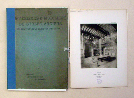 Interieurs et mobiliers de styles anciens.