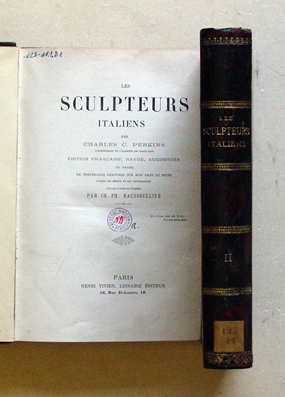 Les Sculpteurs Italiens I u. II (2 Bde.)