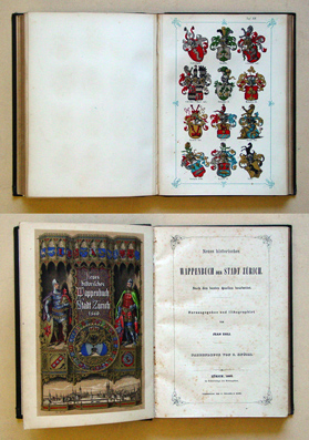 Neues historisches Wappenbuch der Stadt Zürich. Nach den besten Quellen bearbeitet
