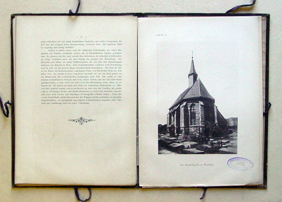 Die Rochus-Kapelle zu Nürnberg und ihr künstlerischer Schmuck