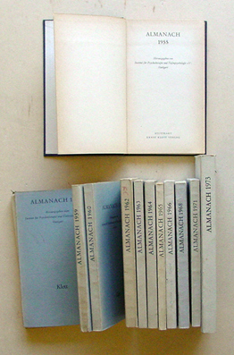 Almanach [ Konvolut von 13 Almanachen ]