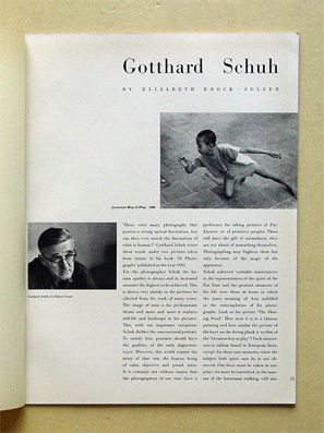 Gotthard  Schuh - Separata