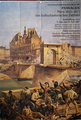 Plakat - Passagen, Paris 1815-1871 ein kulturhistorisches Zeitbild