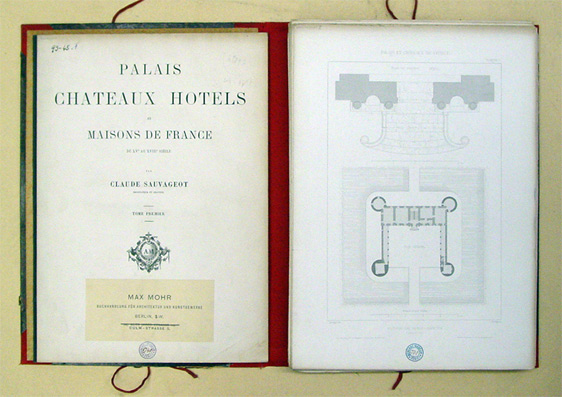 Palais, châteaux, hôtels et maisons de France du XVe au XVIIIe siècle