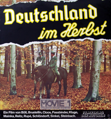 Plakat - Deutschland im Herbst