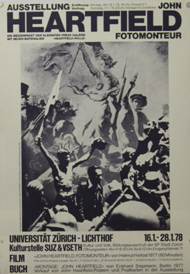 Plakat - John Heartfield / Fotomonteur