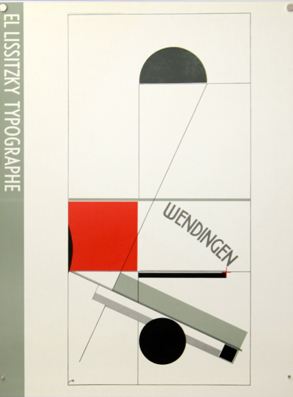 Plakat - El Lissitzky / Typographe / Wendingen