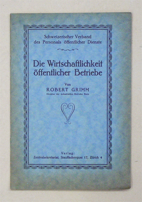 Die Wirtschaftlichkeit öffentlicher Betriebe