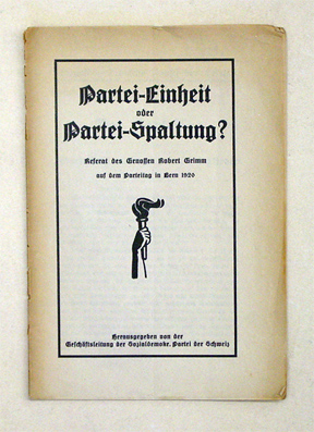 Partei-Einheit oder Partei-Spaltung?