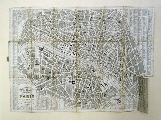 Nouveau plan routier de la ville de Paris