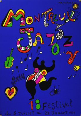 Plakat - XVlll Montreux Jazz Festival