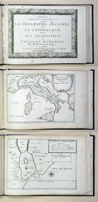 Diverses cartes et tables pour la géographie ancienne pour la chronologie et pour les itinéraires et voyages modernes. Par P. Du Val, géographe du Roy